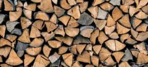 Stack woodpiles to reduce tick population